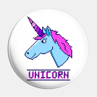 Pixel unicorn Pin