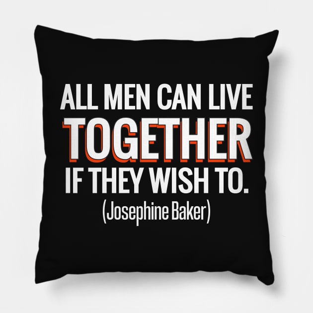 Josephine Baker. Josephine Baker quotes. Pillow by A -not so store- Store