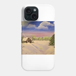 Christmas scene Phone Case