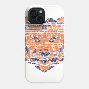 Chicago Bears Legend Phone Case