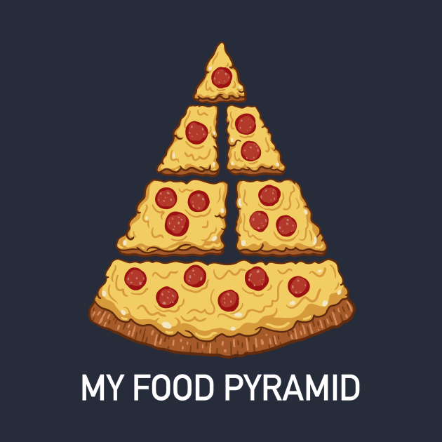 My Food Pyramid by DeepFriedArt