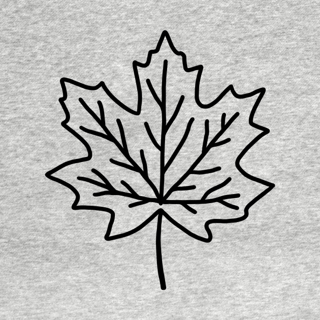 Discover Maple leaf - Leaf - T-Shirt