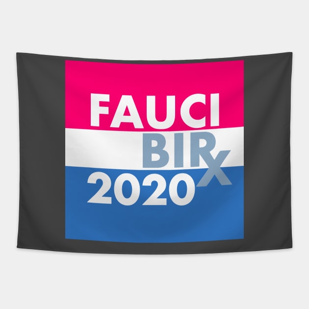 Fauci Birx 2020 Tapestry by brandongan48