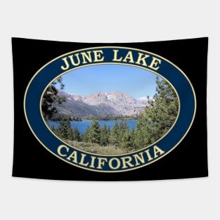 June Lake, California - Eastern Sierra Nevada Mountains Tapestry