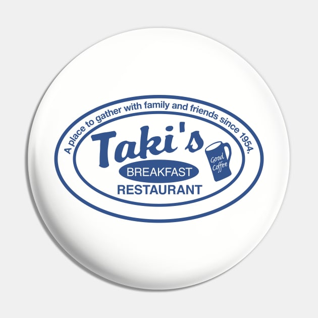 Taki's Restaurant Pin by Nazonian