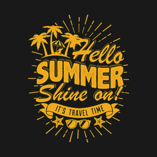 summer travel time T-Shirt