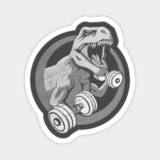 Big Guns - T-Rex Gym Muscles Magnet