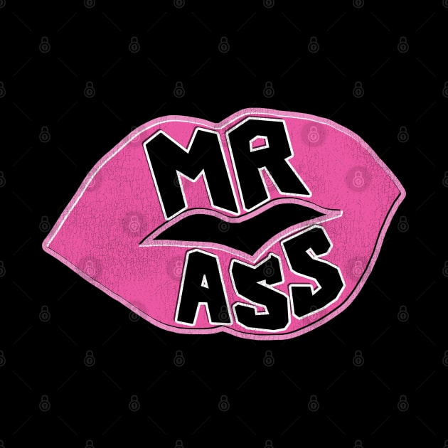 Mr Ass Wrestling (Front/Back Print) by darklordpug