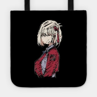 Lycoris Recoil Chisato Anime and Manga Characters Wallpaper Tote