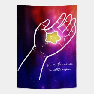 You are the universe in ecstatic motion 2 Tapestry