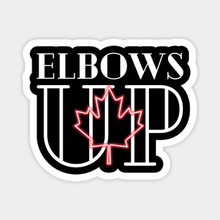 Elbows-Up Magnet