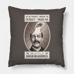 Miracle Cure for Dough-Headedness Pillow