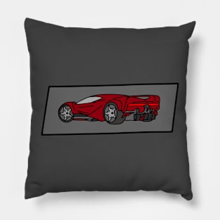 super faster car Pillow