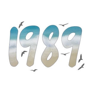1989 Beach Birds T-Shirt