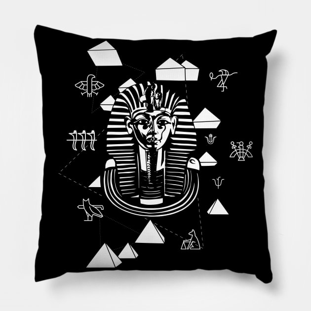 Fontaine Exclusives Egyptian Pharaoh #116 Pillow by Fontaine Exclusives