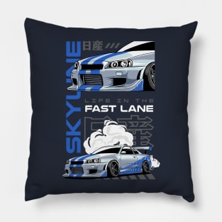 Fast Lane Pillow