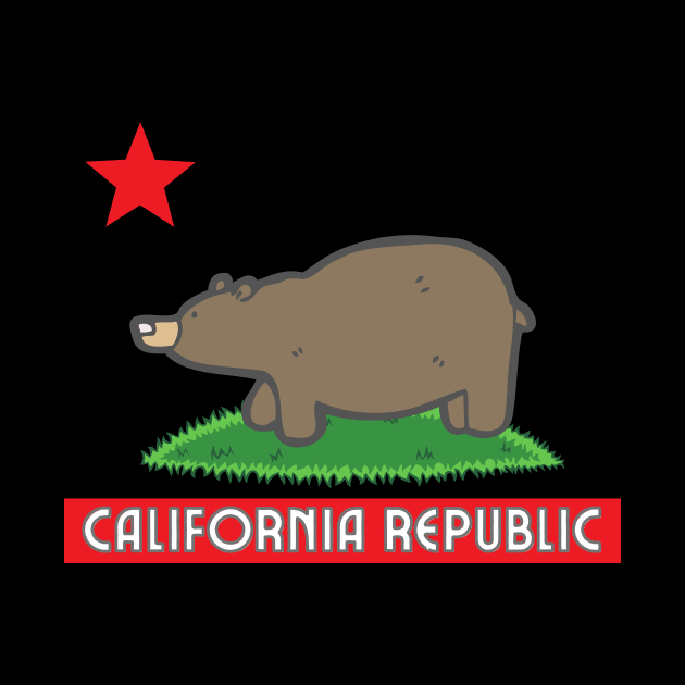 California a Beary good state by WearablePSA