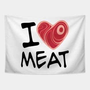 I Love Meat Tapestry