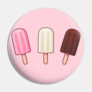 Neapolitan popsicles Pin