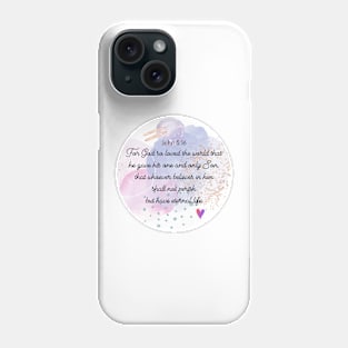 Bible verse - Christian gift Phone Case