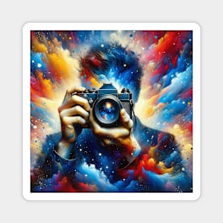 Celestial Photographer Magnet