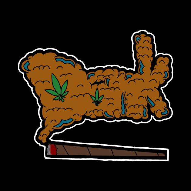 Dank Blunt(orange) by Savage Threadz