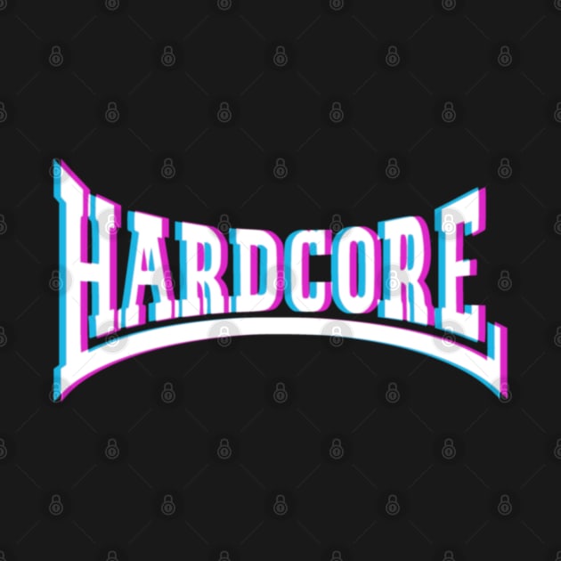 Hardcore Techno 3D Logo by SPAZE