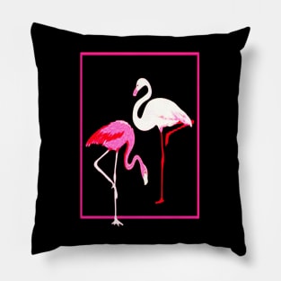 Pink Flamingos Pillow