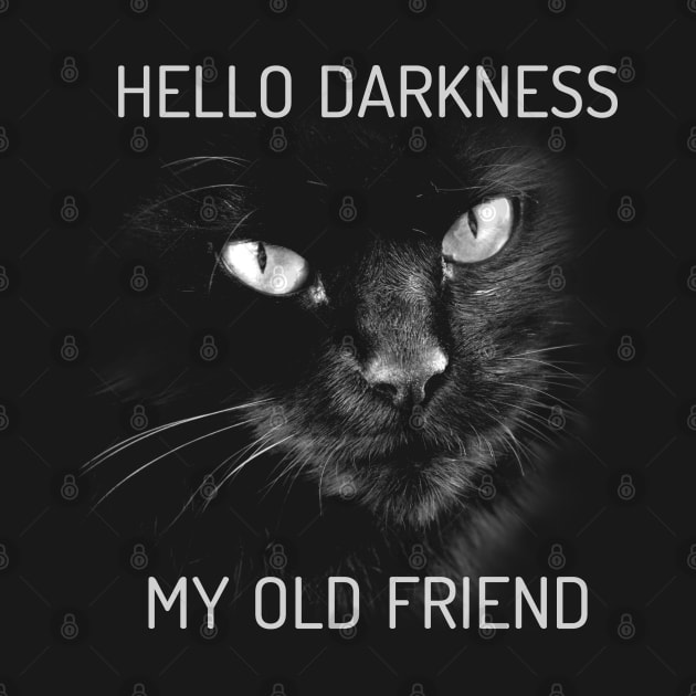 Hello Darkness My Old Friend Cat - V2 by GritFX