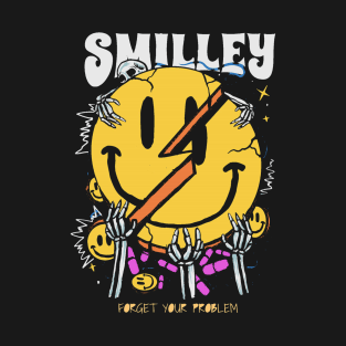 Smilley Forget Your Problem T-Shirt