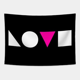 Love Gay LGBT Minimalist Tapestry