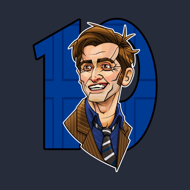 The Tenth Doctor by RoguePlanets