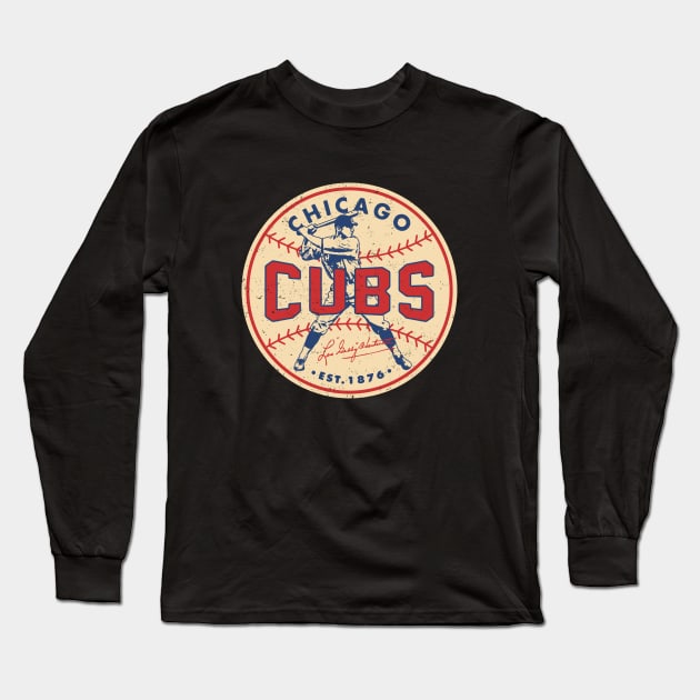 Gabby Hartnett Chicago Cubs by © Buck Tee Originals - Chicago Cubs - Long  Sleeve T-Shirt