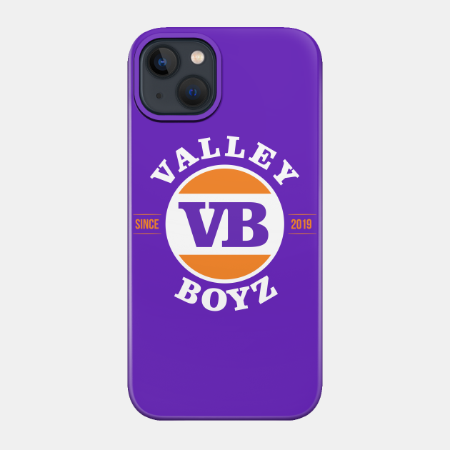 Valley Boyz Victoria Bitter beer label Suns colors - Phoenix Suns - Phone Case