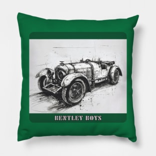 Bentley Boys Pillow