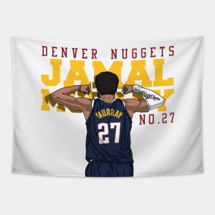 Jamal Murray Comic Style Tapestry