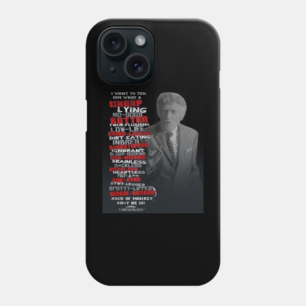 Uncle Lewis Christmas Vacation Phone Case by FiveMinutes