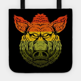 Retro Wild Boar Tote