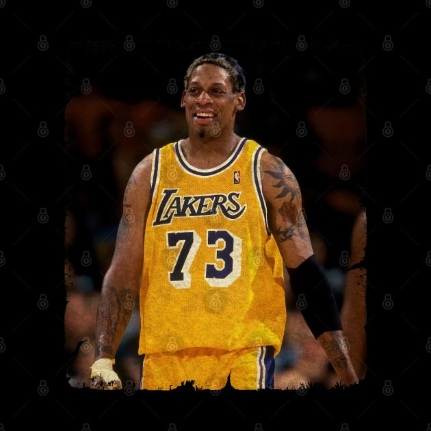 Dennis Rodman in Lakers by MJ23STORE