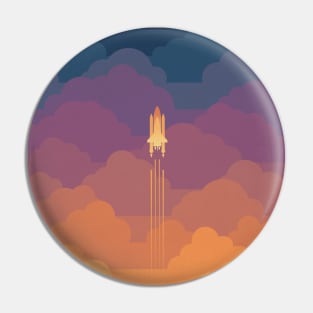 Clouds Pin