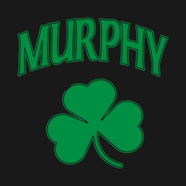 Murphy Irish Family Shamrock St Patricks Day by Sink-Lux