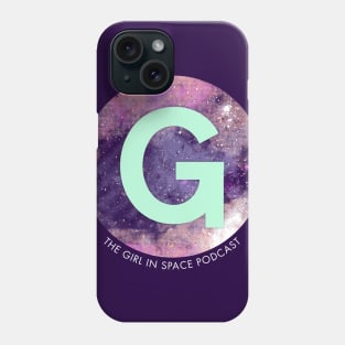 Girl in Space Logo Phone Case