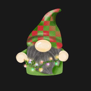 Cute Watercolor Christmas Gnome T-Shirt