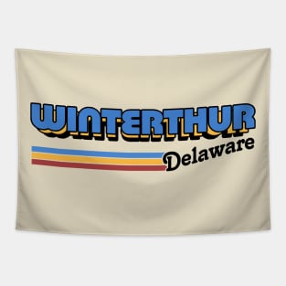 Winterthur, Delaware / / Retro Styled Design Tapestry