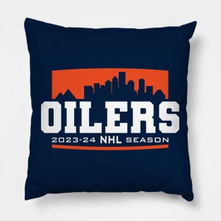 Oilers Hockey 2023-24 Pillow