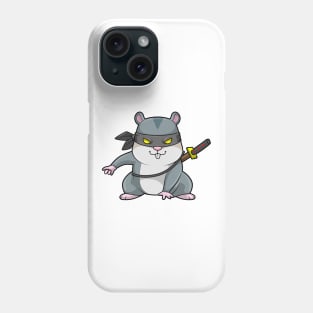 Hamster Ninja Martial arts Phone Case