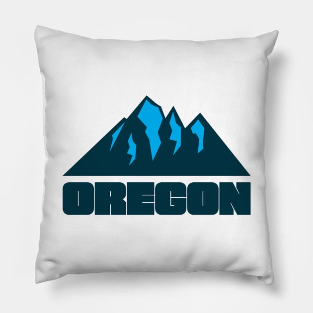 Oregon Pillow by happysquatch