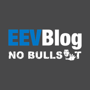 EEVblog No BS Logo T-Shirt
