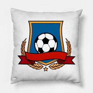 Football Club Emblem Pillow