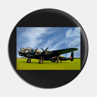 RAF Lancaster Bomber Pin